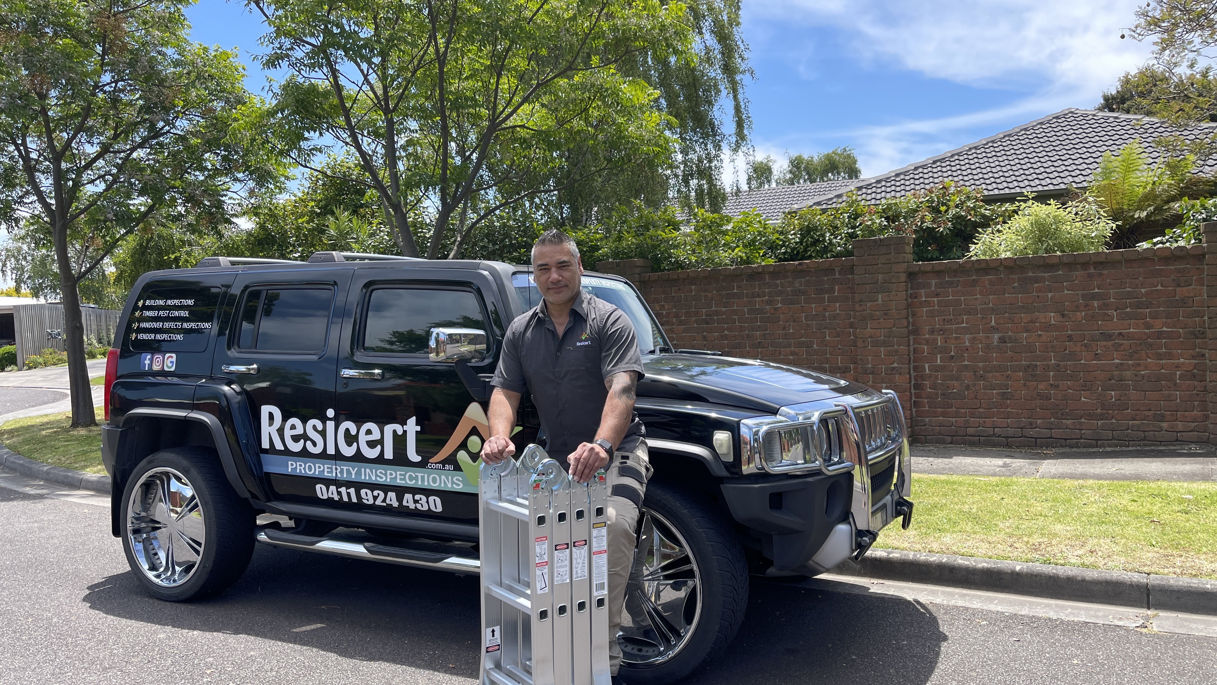 Resicert Property and Pest Inspections logo
