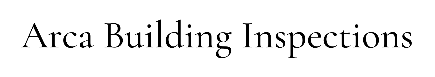 Arca Building Inspections logo