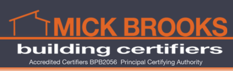 Mick Brooks Building Certifiers logo